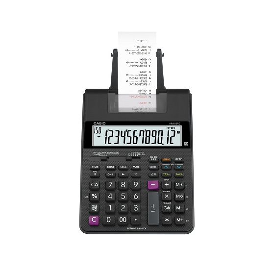 CASIO HR-100RC-BK